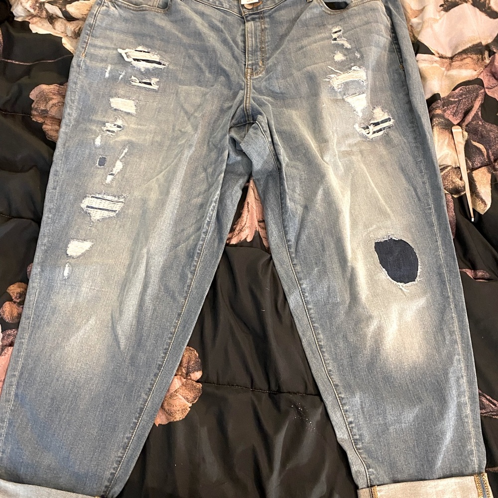 Lane Bryant NWT 24 boyfriend jeans